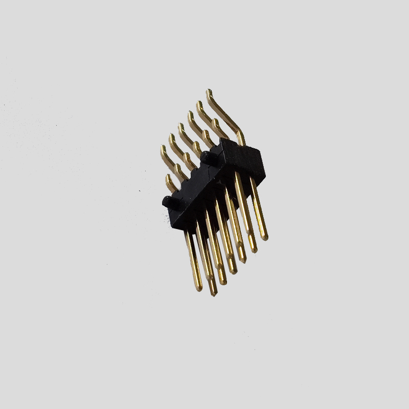 PH2.0 Pin  Header  Double  Row  R/A  SMT  TYPE  With  Positioning Column